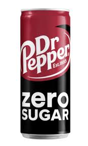Dr Pepper Zero 120z can