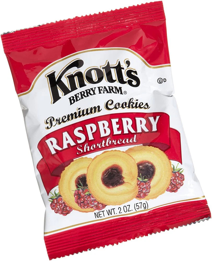 Knotts Berry Farm Raspberry Shortbread 2oz