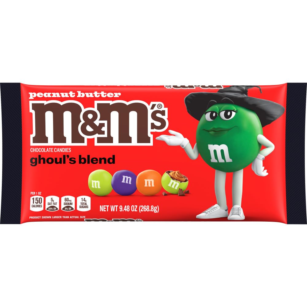 M&M's Peanut Butter Ghouls Blend Sharing Size (Large) 9.48oz (BB Apr 2025)