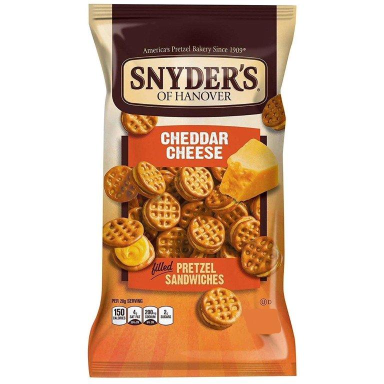 Snyder's of Hanover - Cheddar Cheese Filled Pretzel Sandwiches 1oz