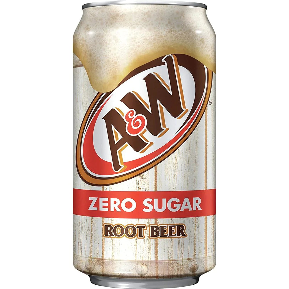A&W Root Beer - ZERO SUGAR 12oz Can *LIMIT 12*