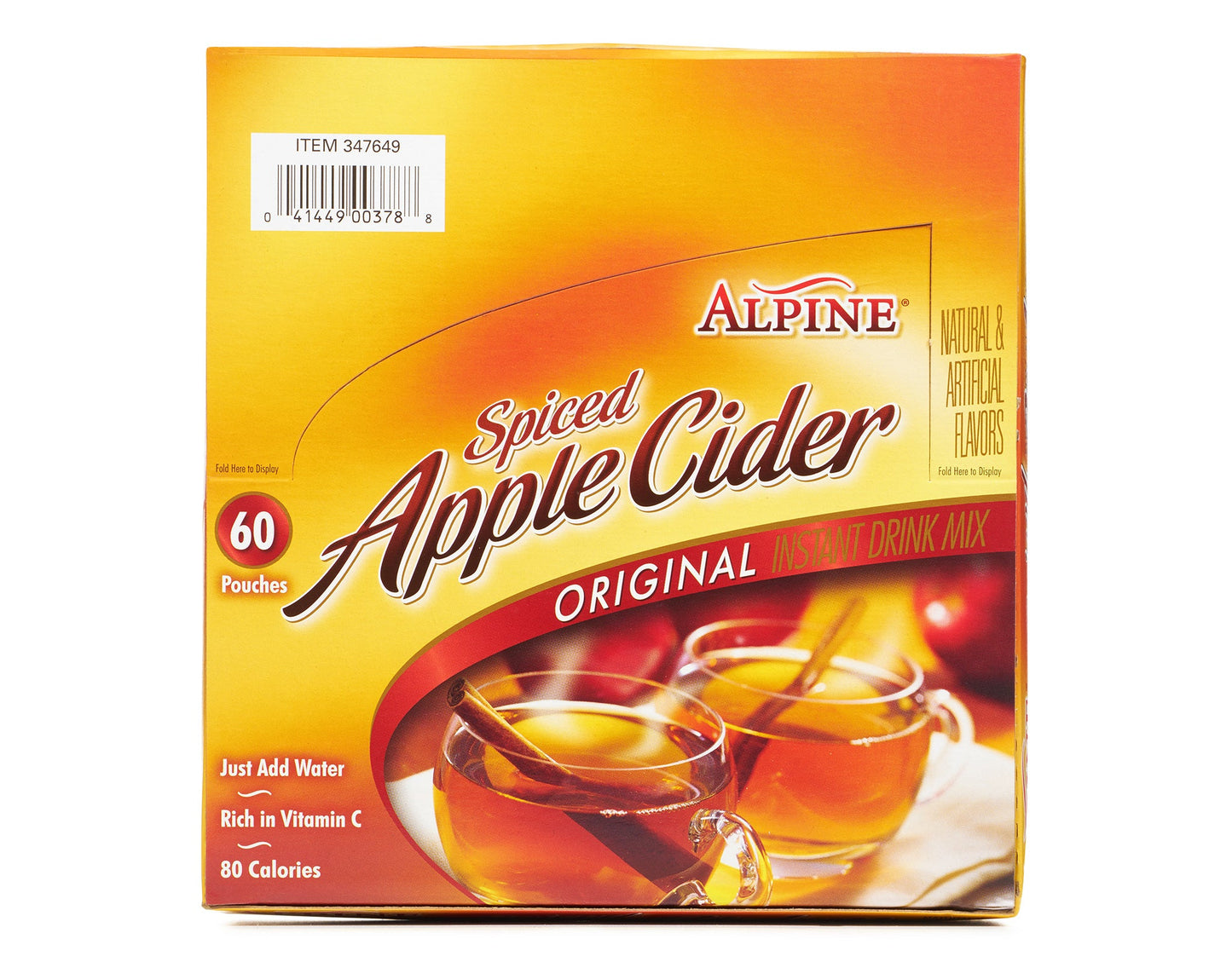 Alpine Spiced Apple Cider Original Box (60 Sachets)