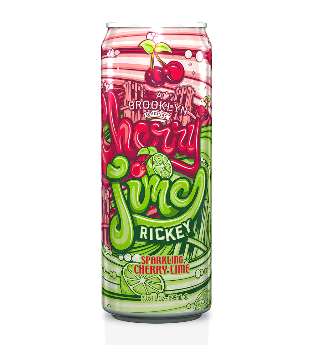 Arizona Sparkling Cherry Lime Rickey 23oz (Large) *LIMIT 12 DRINKS*