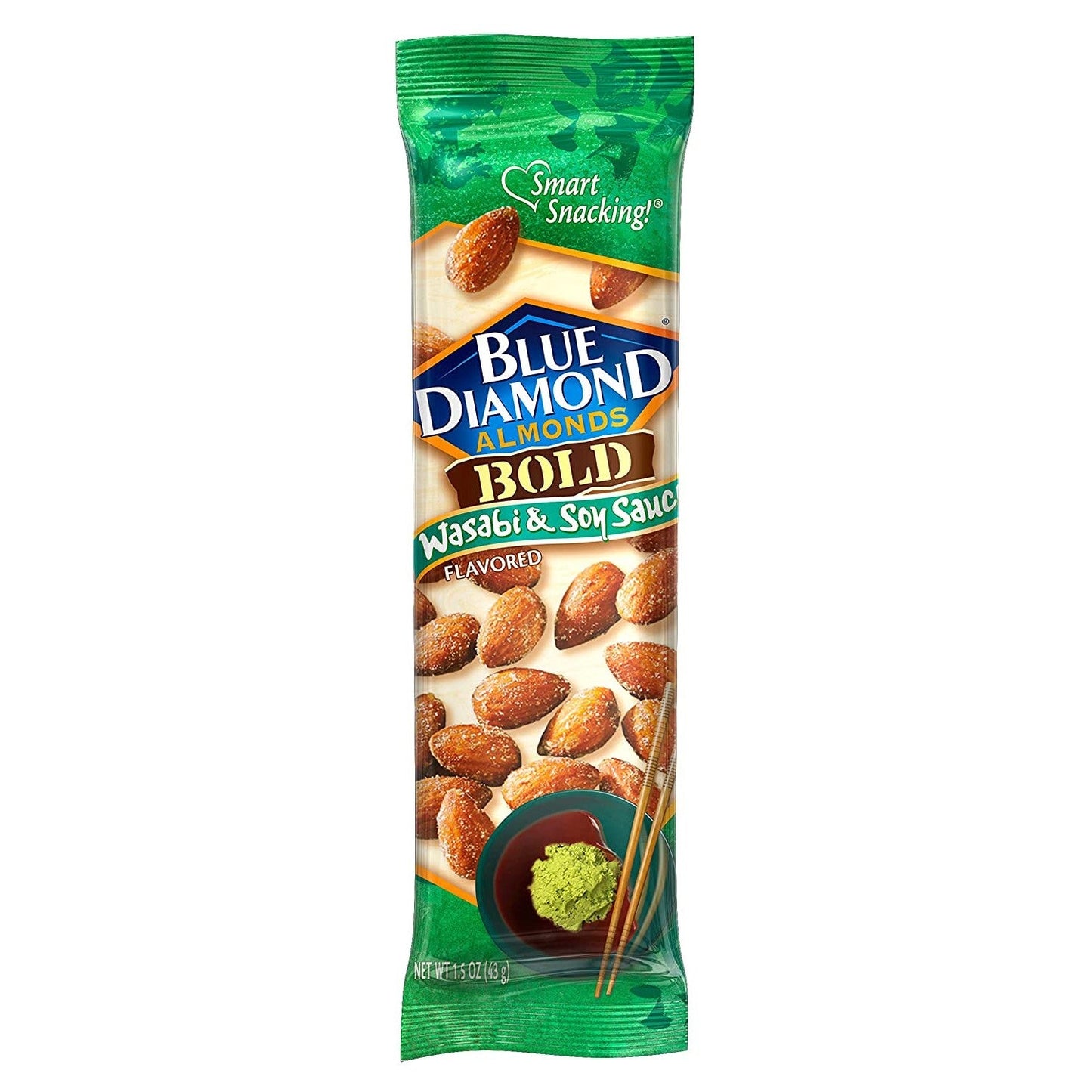 Blue Diamond Almonds Bold Wasabi & Soy Sauce 1.5oz