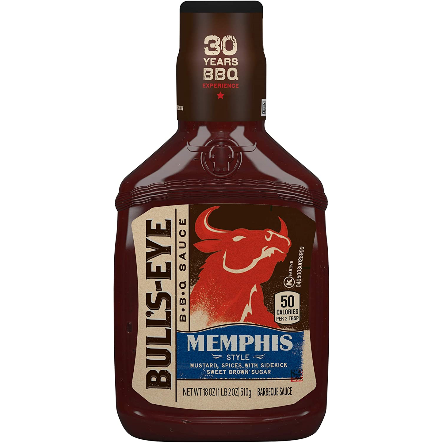 Bull's-Eye BBQ Memphis Style Barbecue Sauce 18 oz
