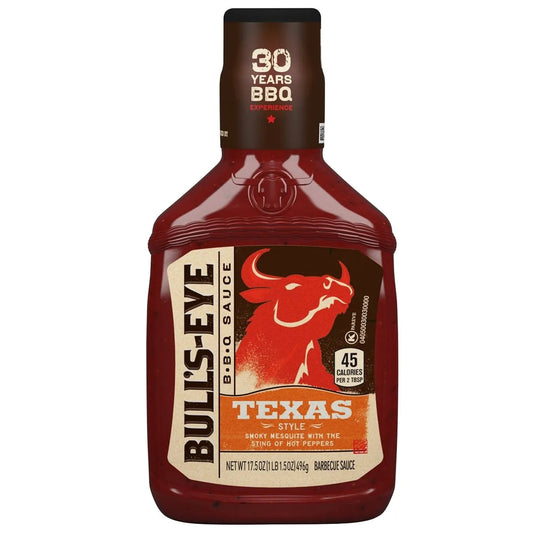 Bull's-Eye BBQ Smoky Mesquite (Texas) Barbecue Sauce 18oz