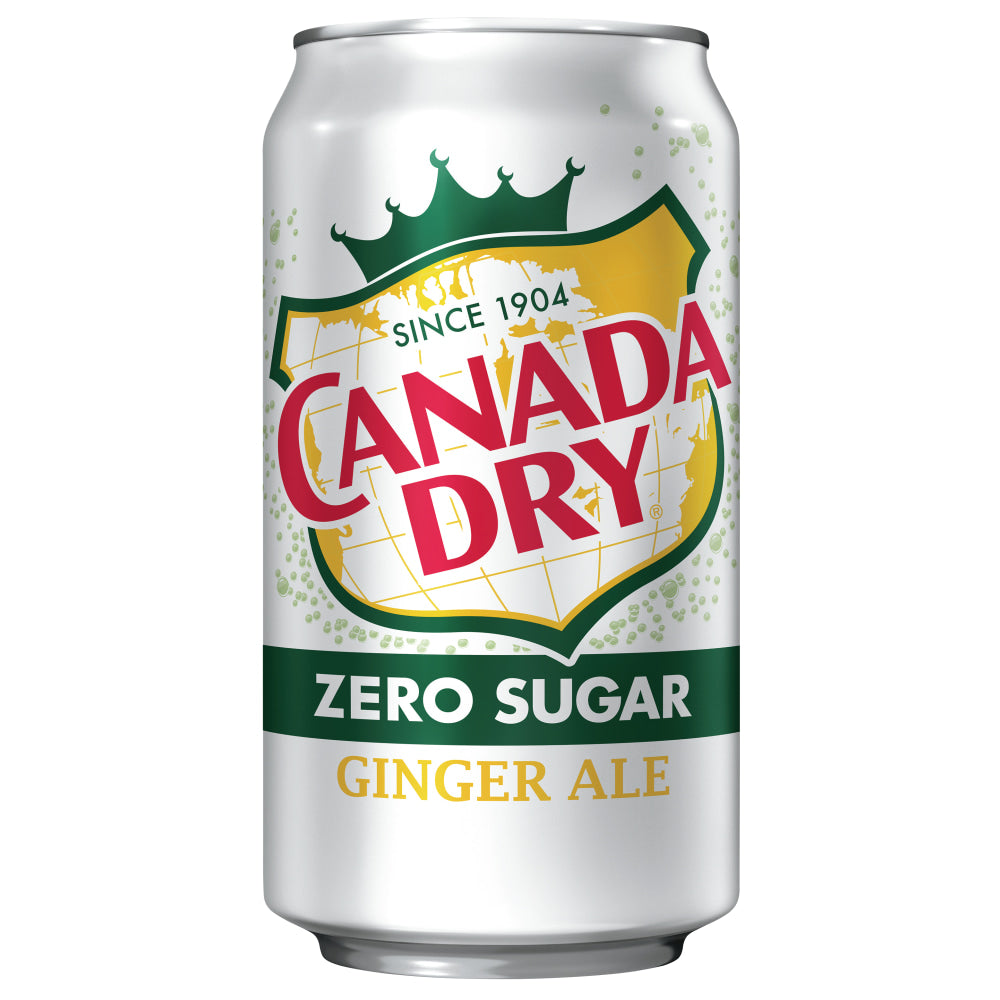 Canada Dry - ZERO SUGAR 12oz Can  *LIMIT 12 DRINKS*