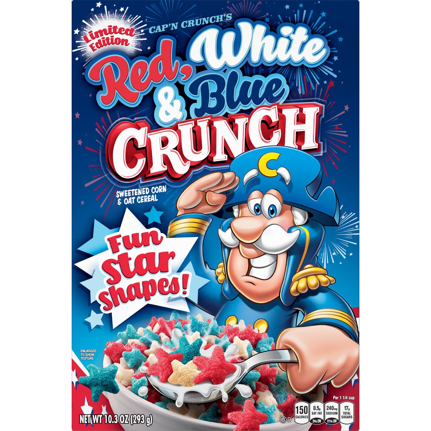 Cap'n Crunch's Red, White, & Blue Crunch 10.3oz