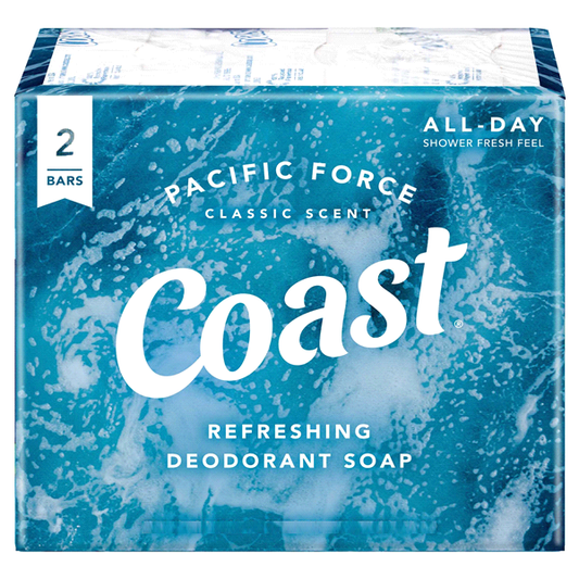 Coast Bar Soap 3.2oz 2pk