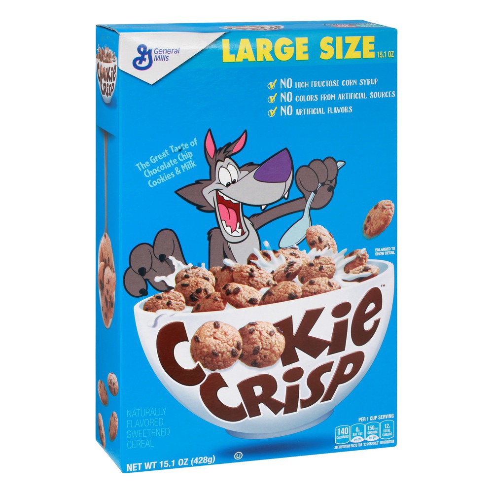 Cookie Crisp 15.1oz Large Size (BB 18 Aug 2023)