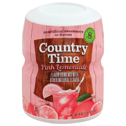 Country Time Pink Lemonade Drink Mix 19oz