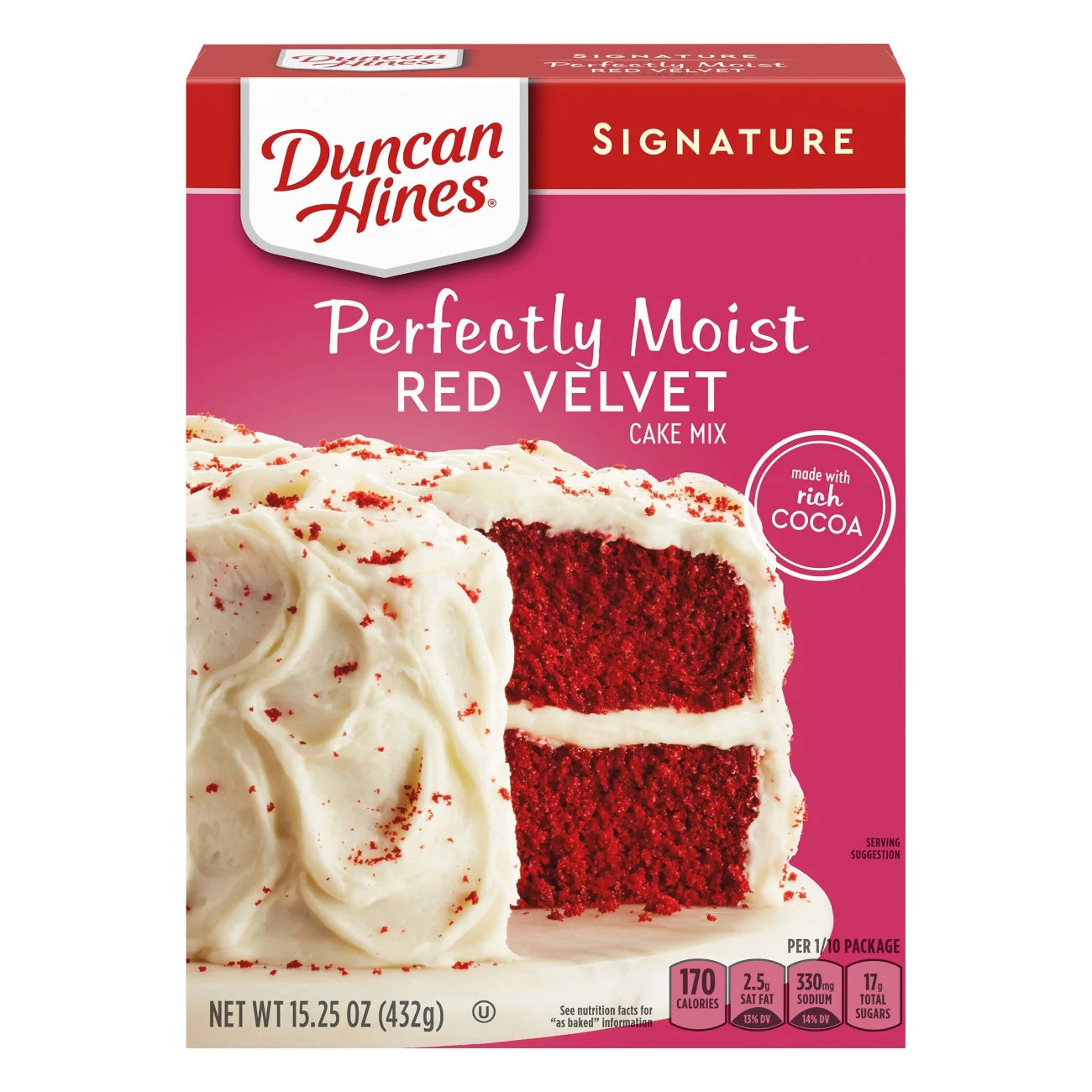 Duncan Hines Red Velvet Cake Mix 15.25oz