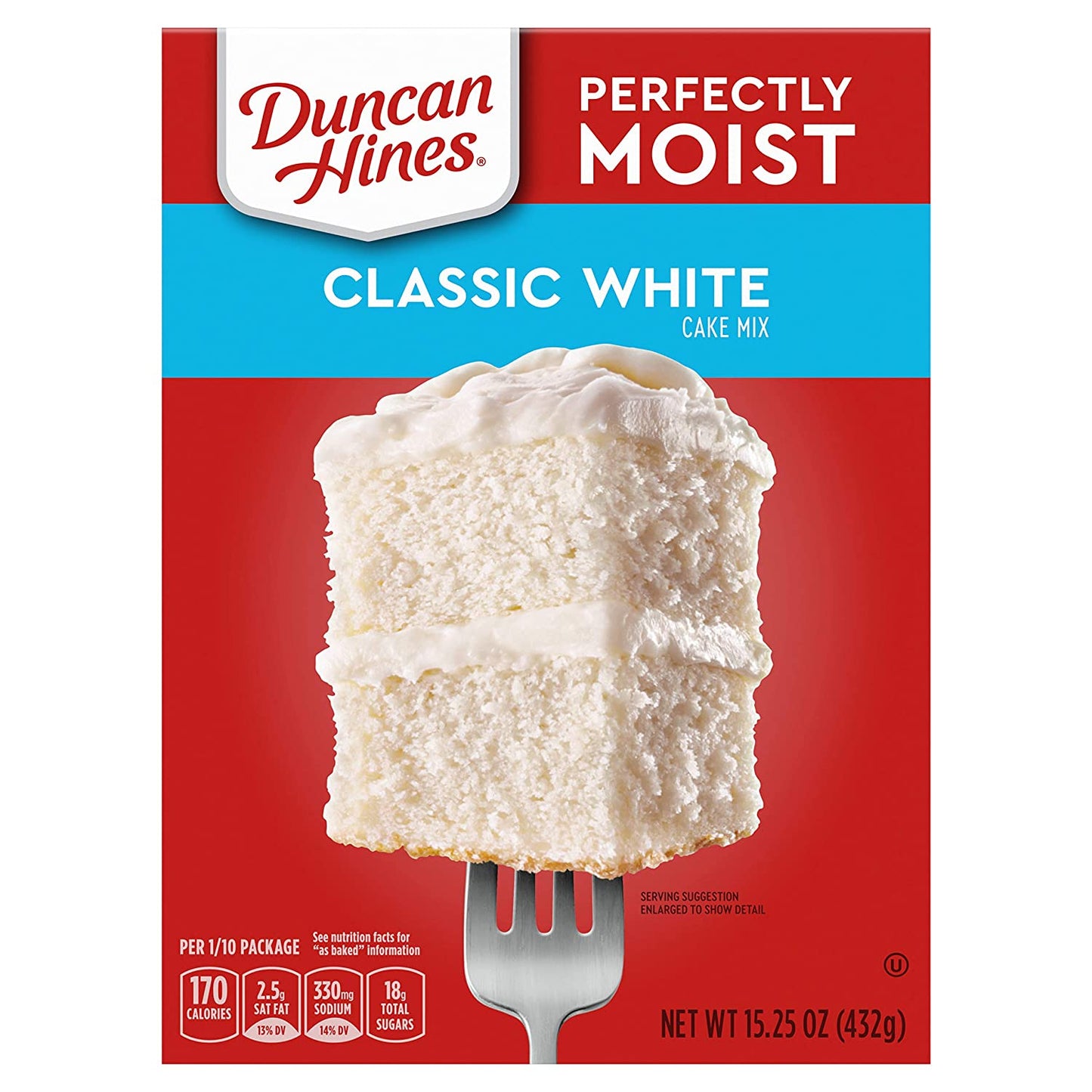 Duncan Hines Classic White Cake Mix 15.25oz (BB 5 Mar 2023)