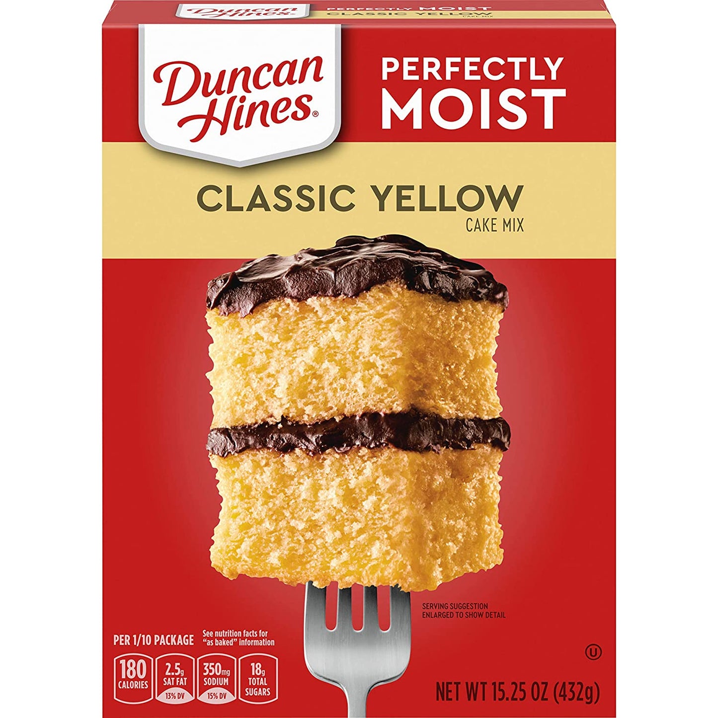Duncan Hines Classic Yellow Cake Mix 15.25oz (BB 8 Mar 2024)