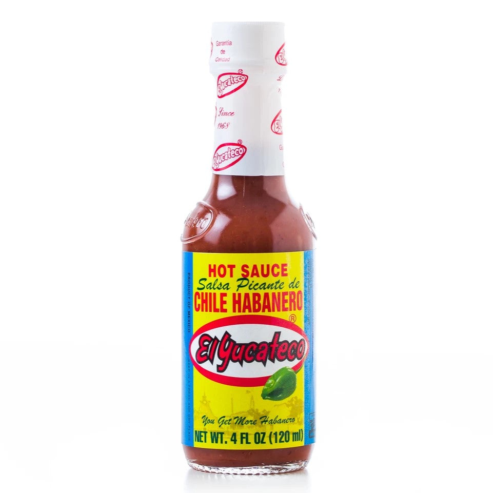 El Yucateco Habanero Hot Sauce - Red 4oz