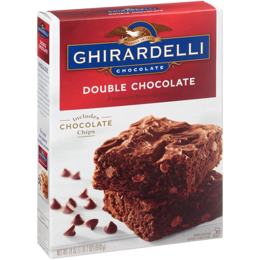 Ghirardelli Double Chocolate Brownie Mix 18oz