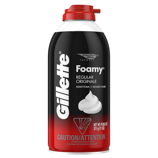 Gillette Shave Foam - Regular Foamy 11oz