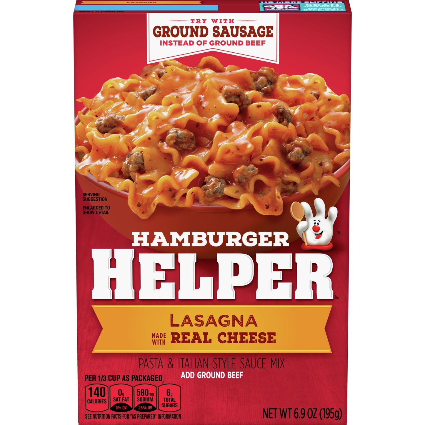 Hamburger Helper - Lasagna 6.9oz