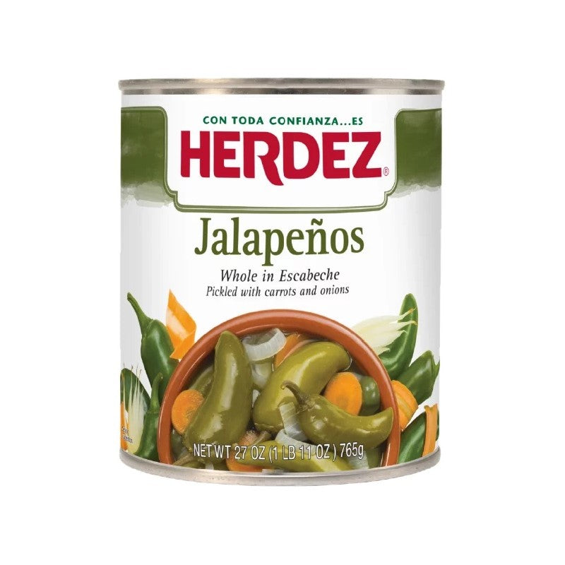 Herdez Jalapenos 27oz