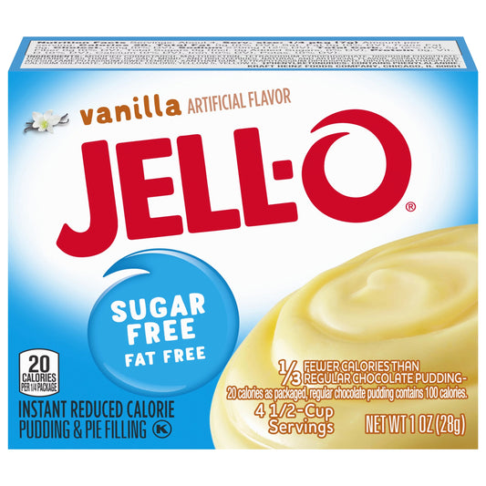 Jell-O Instant Pudding Sugar Free - Vanilla 1.5oz (Large)