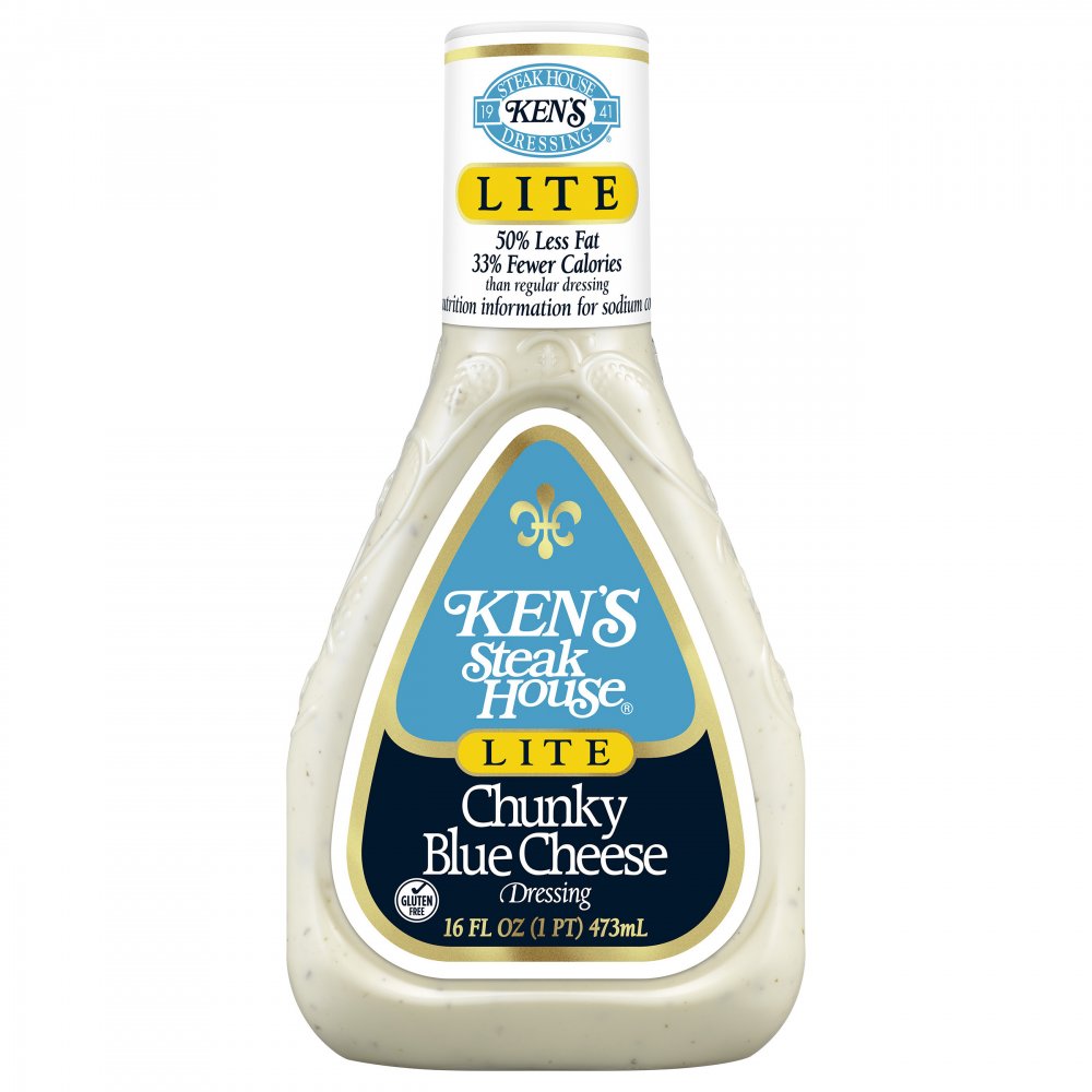 Ken's Chunky Blue Cheese - Lite 16oz