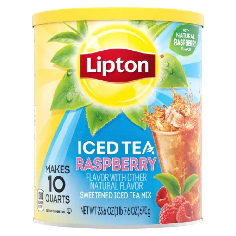 Lipton Iced Tea Mix Raspberry 23.6oz
