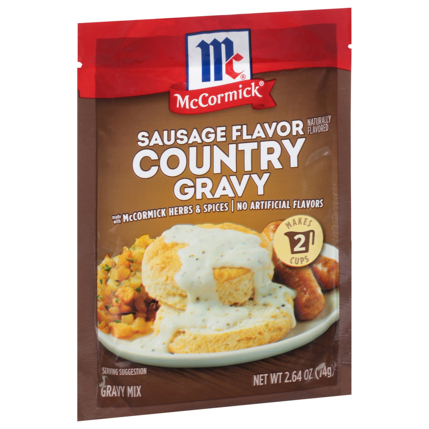 McCormick Sausage Flavor Country Gravy Mix 2.64 oz