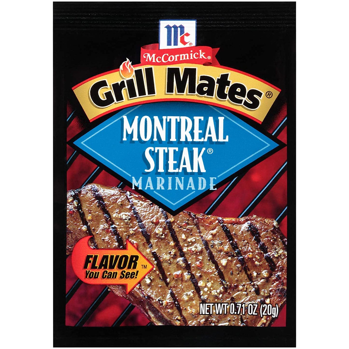 McCormick Grill Mates Montreal Steak 0.71oz (BB Feb 2024)