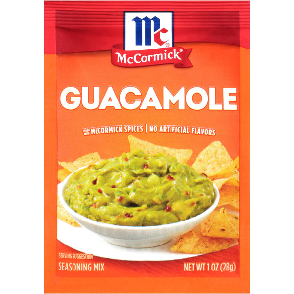 McCormick Guacamole Seasoning Mix Martha's Backyard