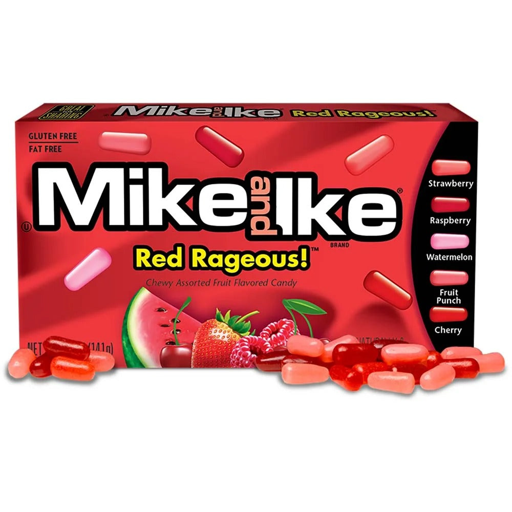 Mike and Ike Red Rageous Theater Box 4.25oz