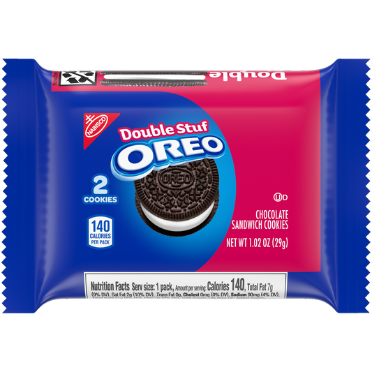 Oreo Double Stuff - 2pk Packet 1.02oz