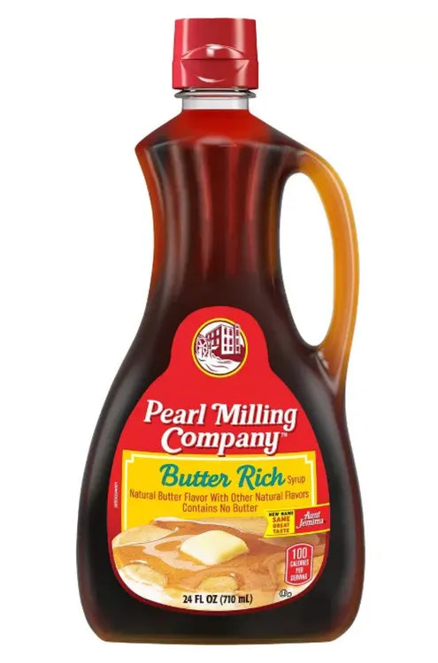 Pearl Milling Company (Aunt Jemima) Syrup - Butter Rich 24oz