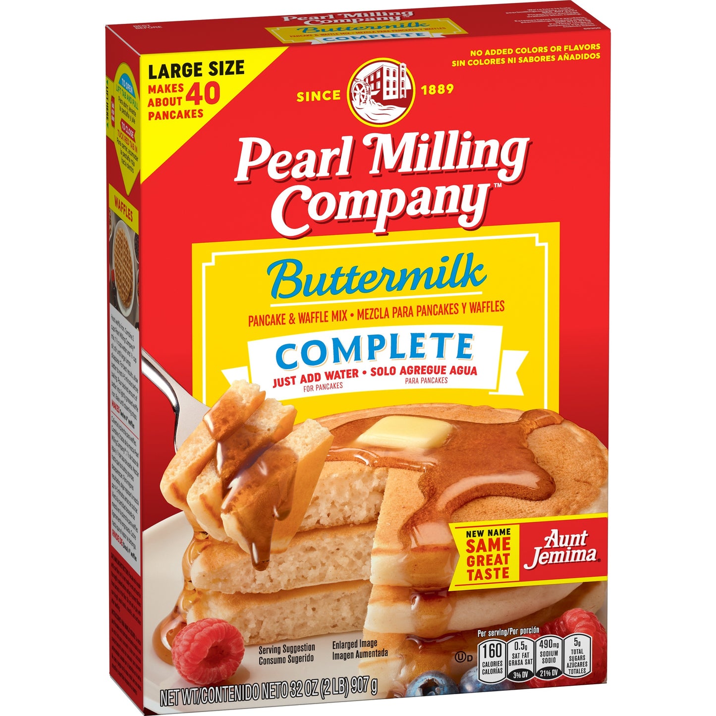 Pearl Milling Company (Aunt Jemima) Complete Pancake Mix - Buttermilk 32oz
