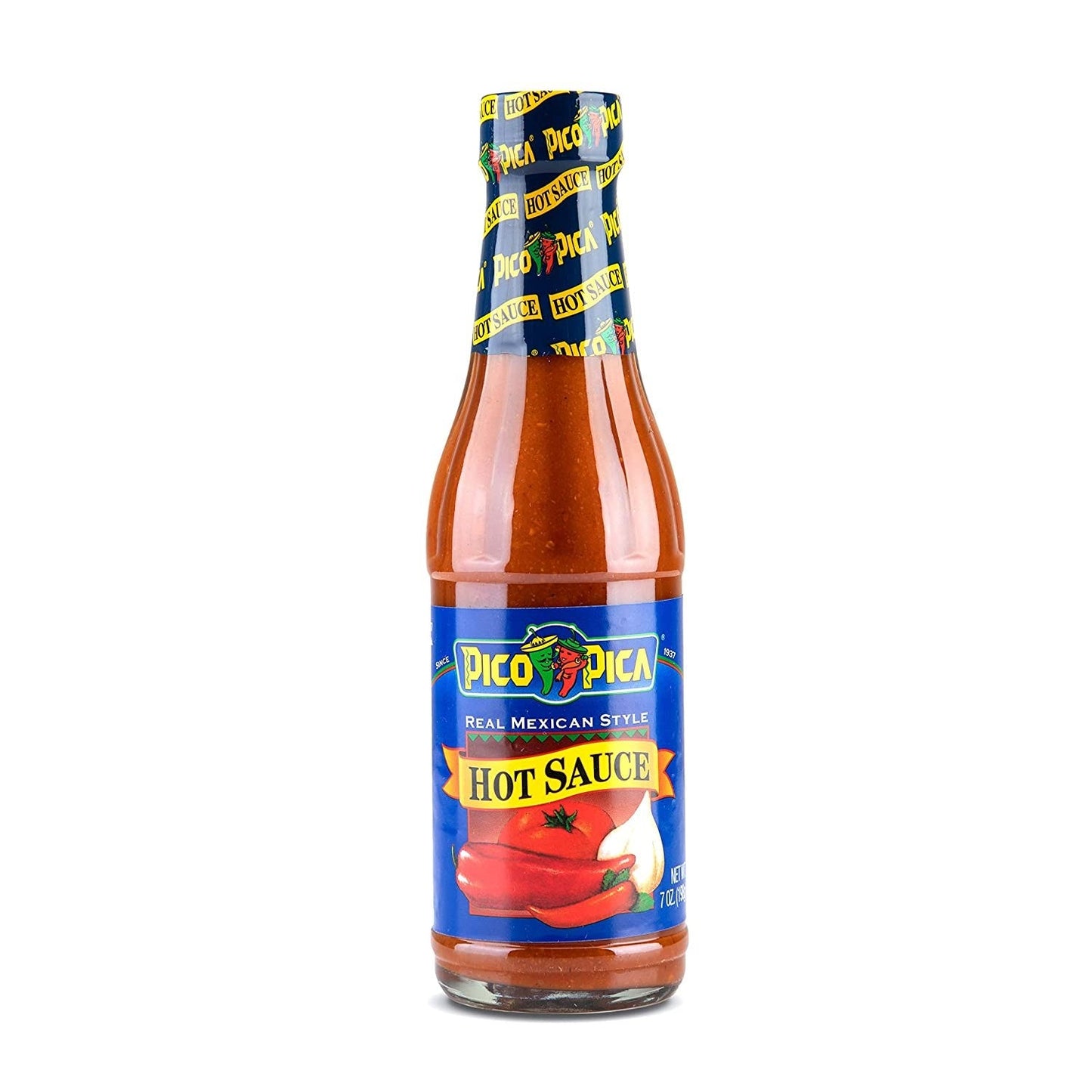 Pico Pica Real Mexican Style Hot Sauce 7oz