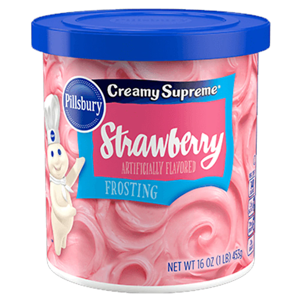 Pillsbury Creamy Supreme Strawberry Frosting 16oz