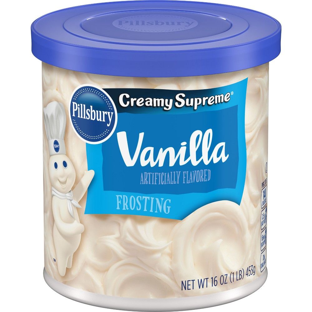 Pillsbury Creamy Supreme Vanilla Frosting 16 oz