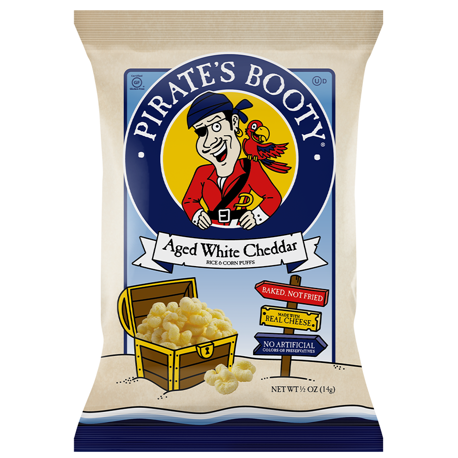 Pirate's Booty Aged White Cheddar Puffs Snack Size