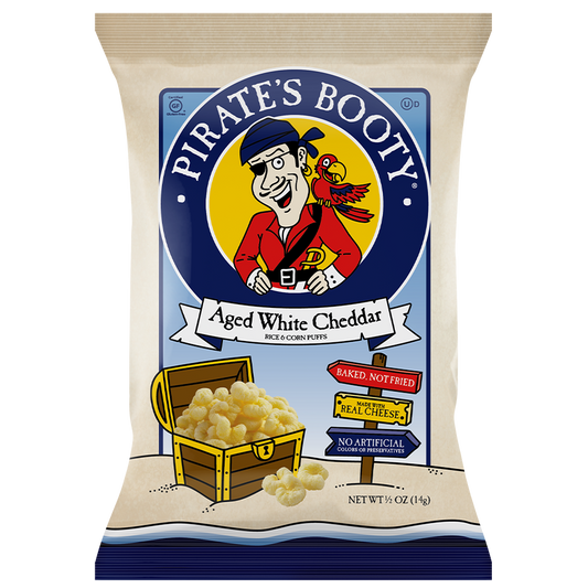 Pirate's Booty Aged White Cheddar Puffs Snack Size
