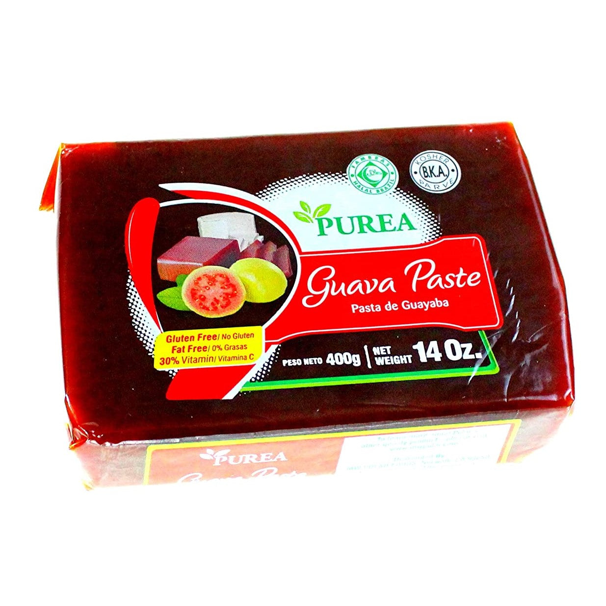 Purea Guava Paste - Pasta de Guavaba 14oz