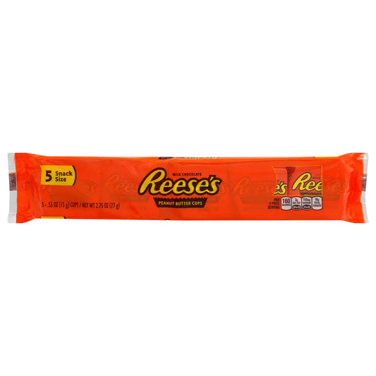 Reese's Peanut Butter Cups 5 Pack Snack Size