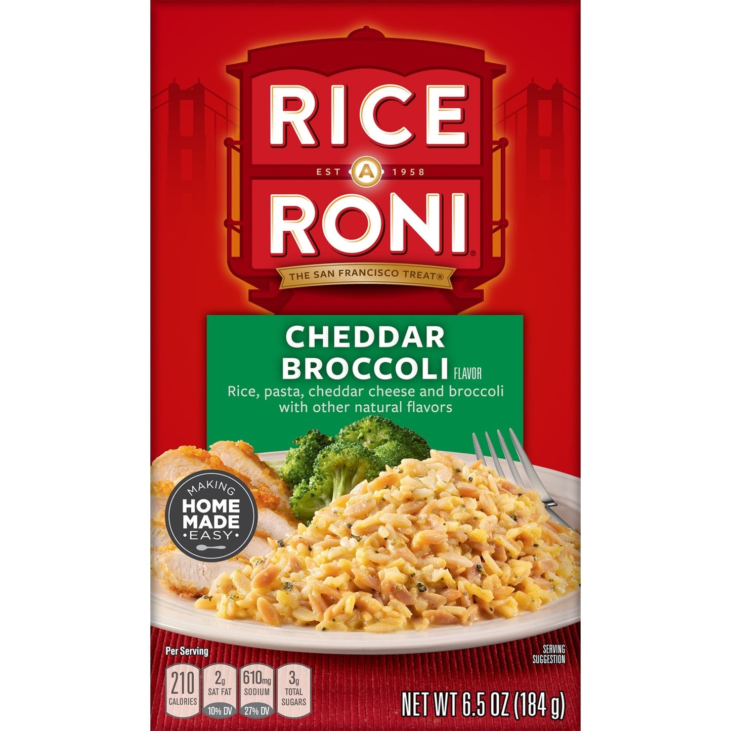 Rice a Roni Cheddar Broccoli 6.5oz