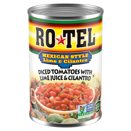 Ro-Tel Mexican Lime & Cilantro 10oz - Best Before 9 May 2024