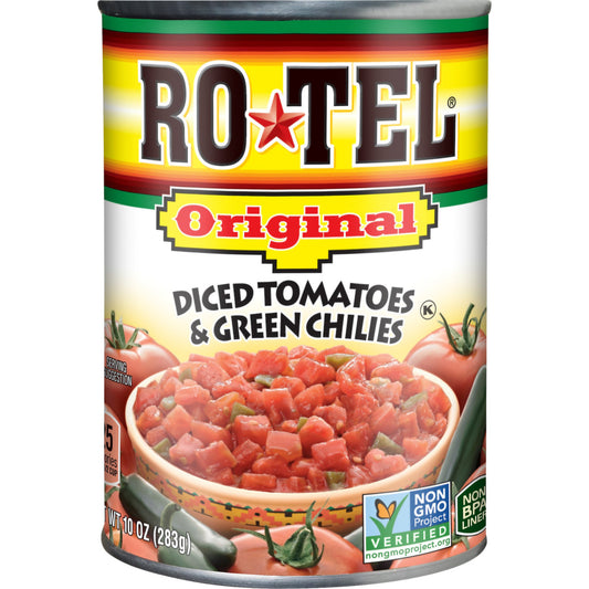 Ro-Tel Original Diced Tomatoes & Green Chilies 10oz