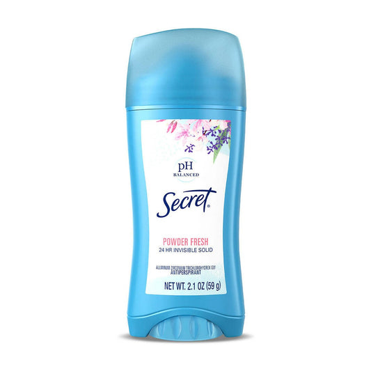 Secret Invisible Solid PH Balanced Deodorant - Powder Fresh 2.6oz