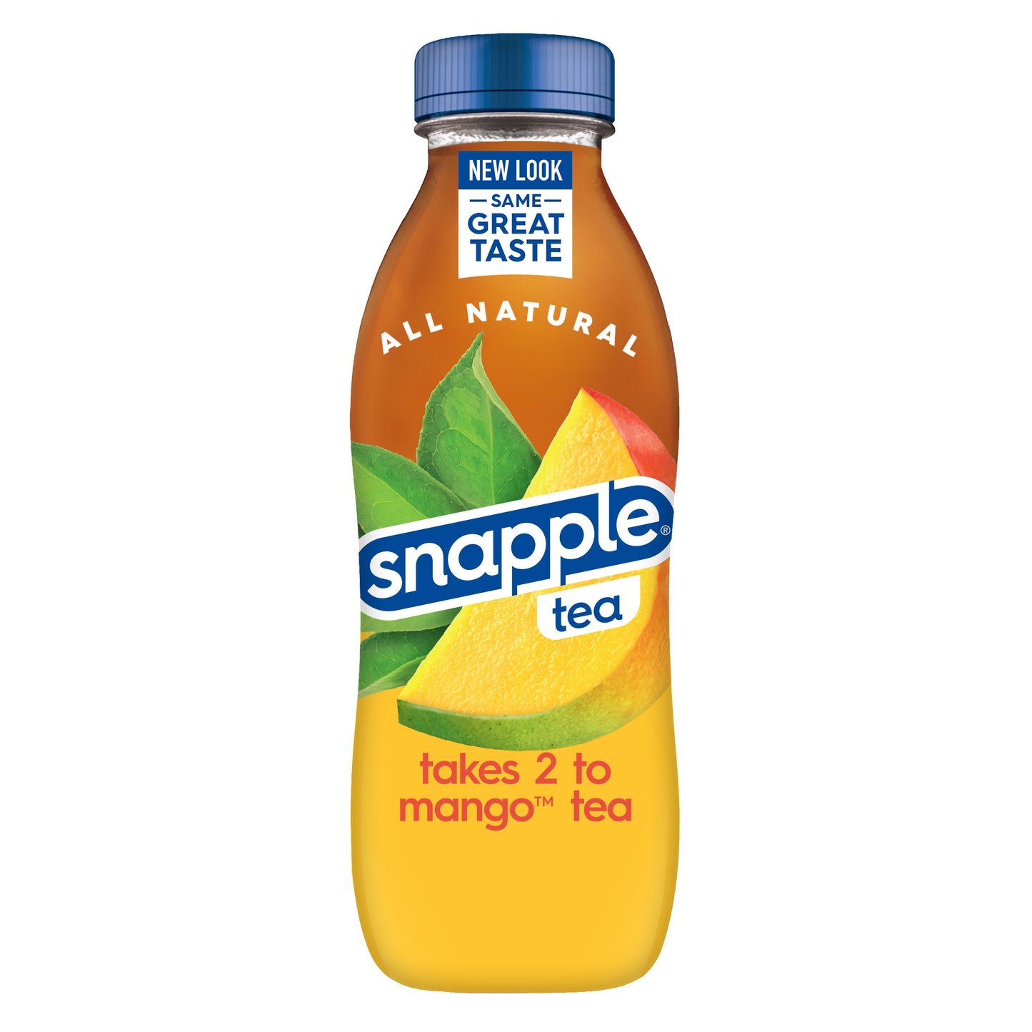 Snapple Takes 2 to Mango Tea 20oz  *LIMIT 12*