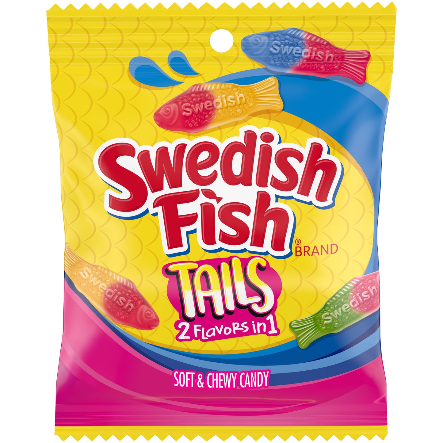 Swedish Fish Tails 2-in-1 4oz Peg Bag