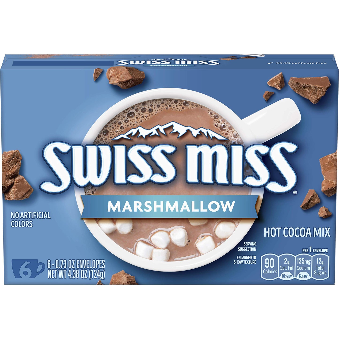 Swiss Miss Hot Cocoa Mix With Marshmallows (6 Sachets)