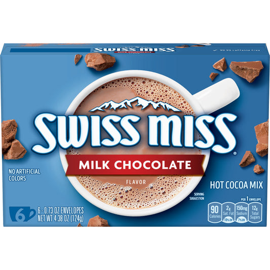 Swiss Miss Hot Cocoa Mix Milk Chocolate (6 Sachets)