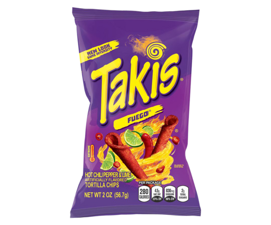 Takis Fuego (Purple) 2oz