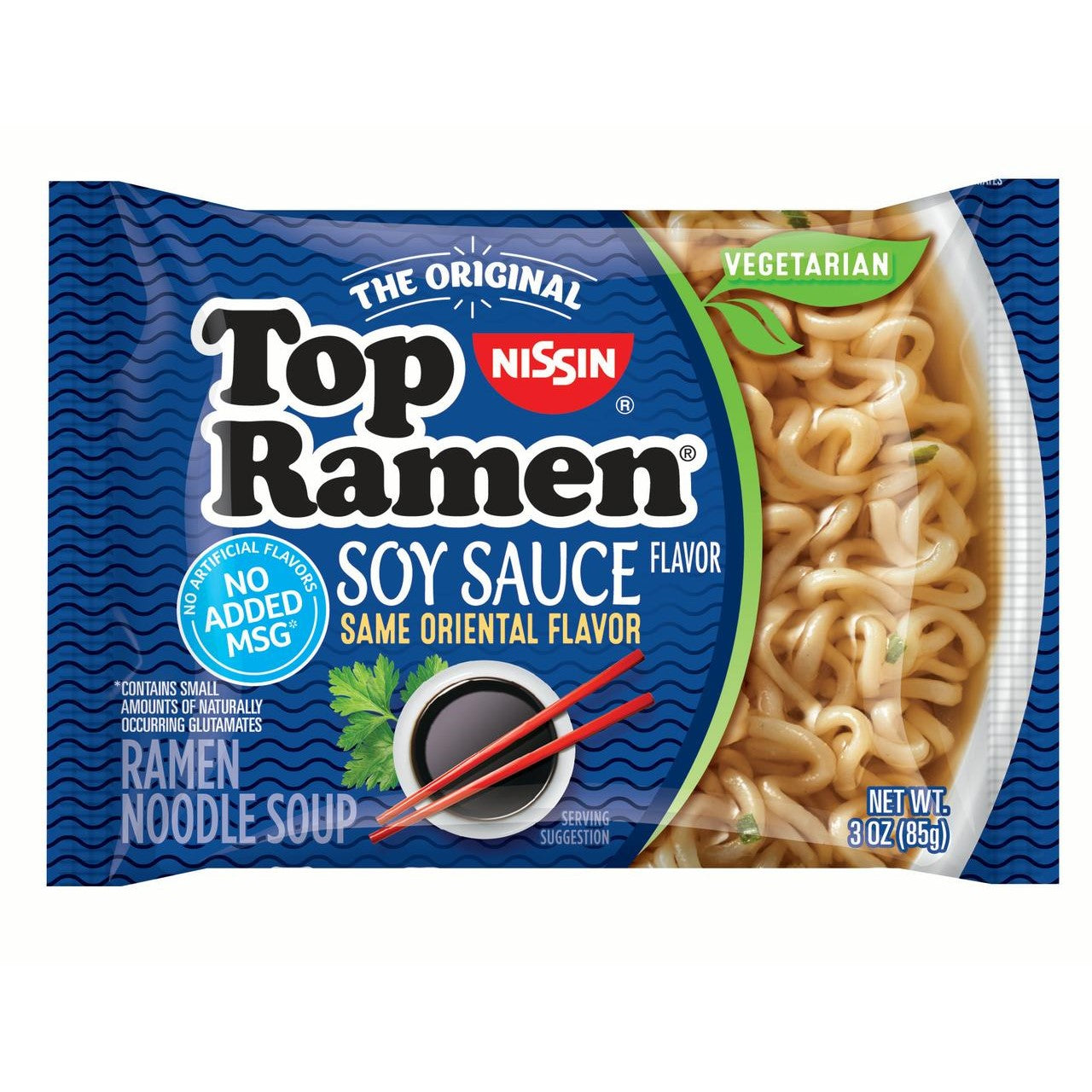 Top Ramen Noodle - Soy Sauce 3oz
